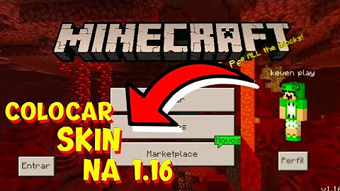 Como colocar skin no Minecraft 116 4?