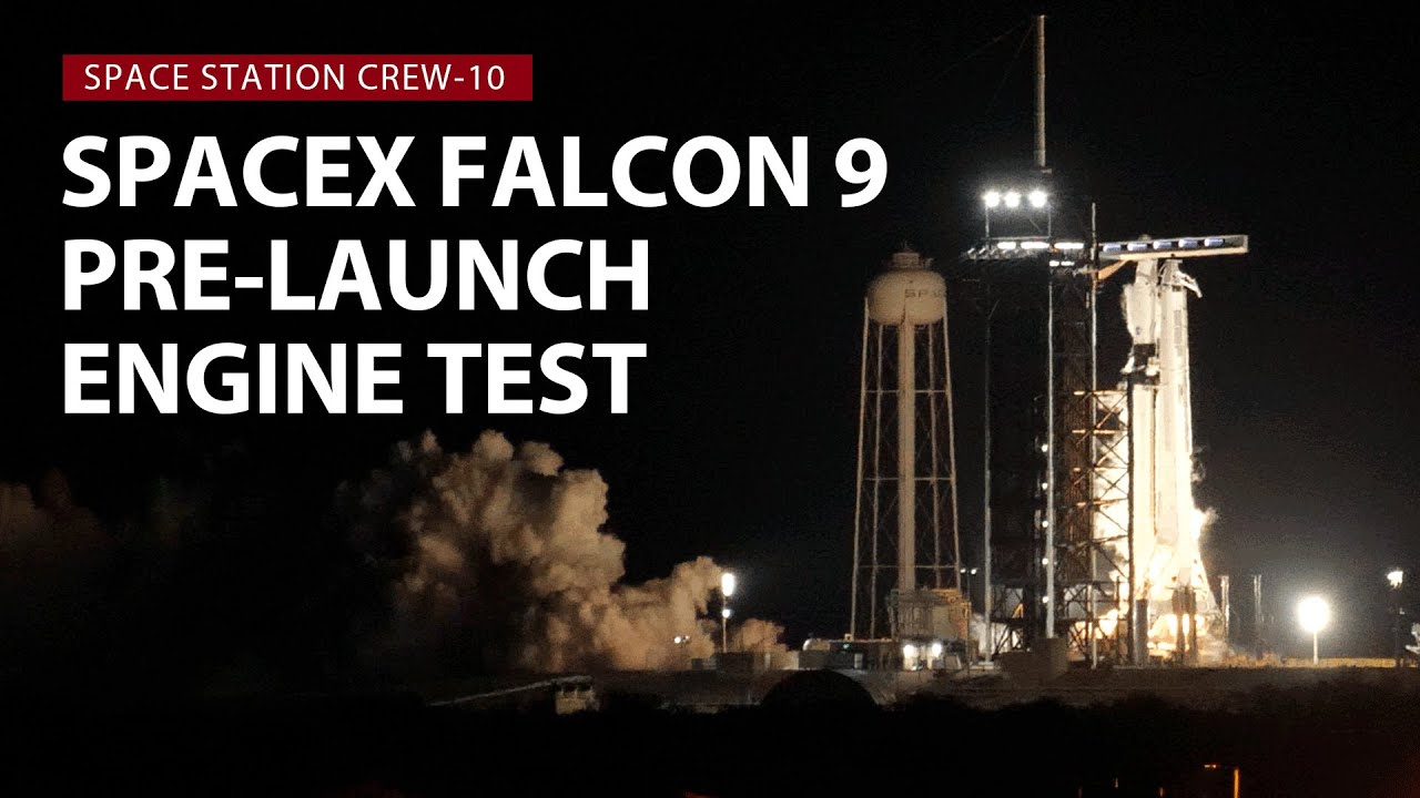 Watch live: SpaceX test fires Falcon 9 rocket before crew mission to ...