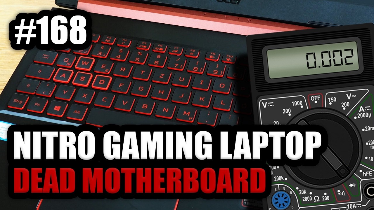 ACER NITRO GAMING LAPTOP - DEAD MOTHERBOARD
