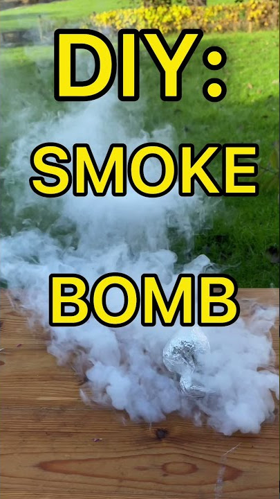 DIY: SMOKE BOMB WITH PING PONG BALL