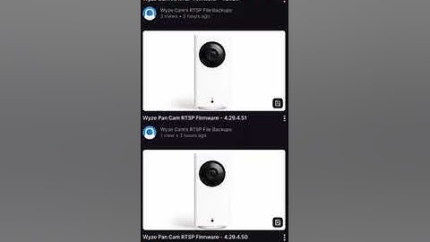 Wyze Cam RTSP Download (All Camera’s Included)