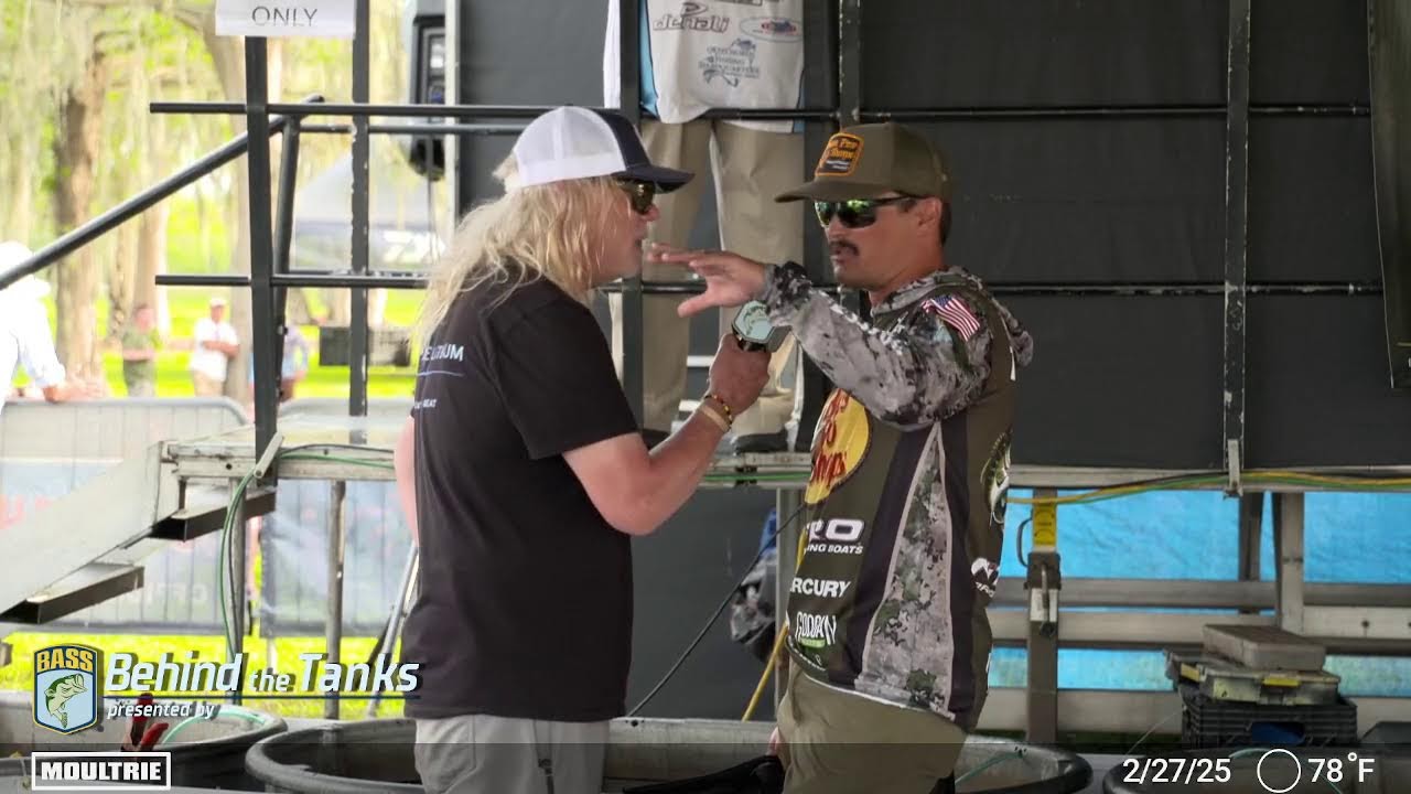 2025 Bassmaster Elite at Lake Okeechobee Moultrie Behind the Tanks 2/27