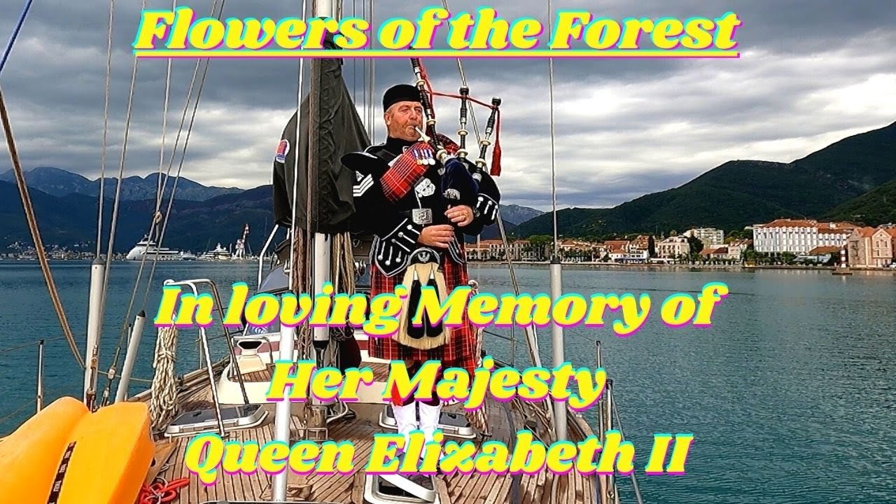 ⁣Flowers of the Forest | For the Queen | In loving memory of Queen Elizabeth II | Bagpipe lament