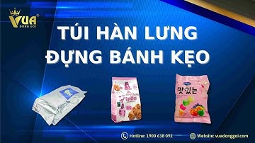 Sản xuất và in ấn túi hàn lưng đựng bánh kẹo | VUA ĐÓNG GÓI