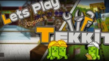 Setting Up An Automatic Crafting Station!?! Minecraft Tekkit Modded Survival Episode 9