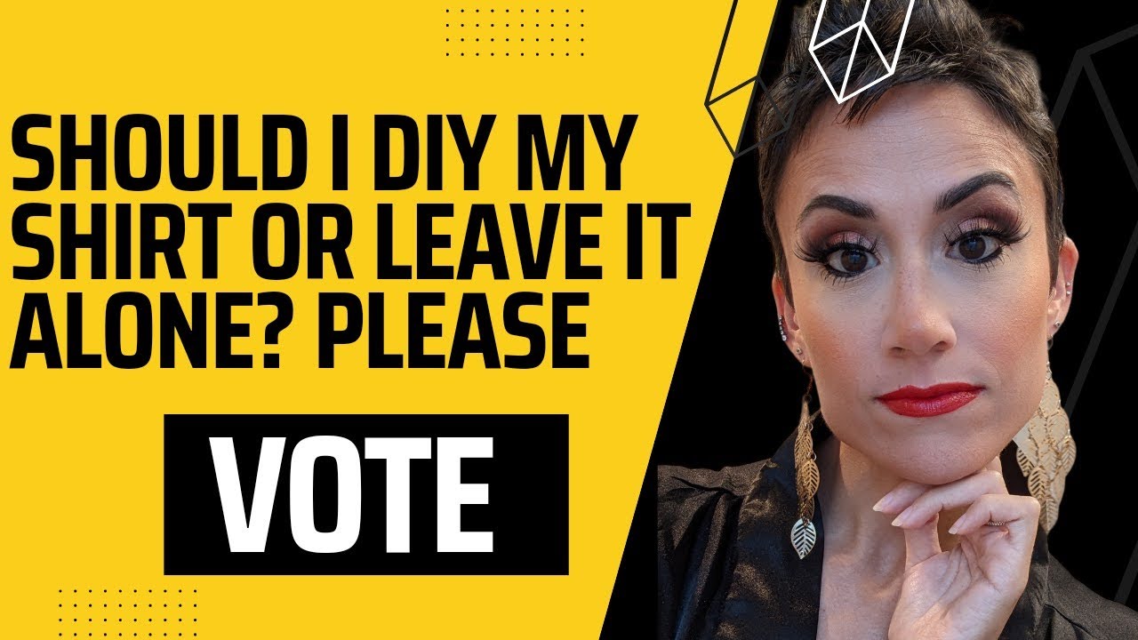 Should I Cut The Sleeves Off Of My Shirt?? Please VOTE! YouTube