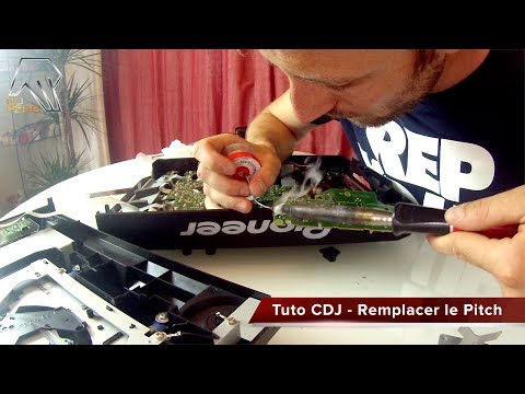 Tuto Pioneer CDJ 2000 - Remplacer Changer Pitch Fader Tempo