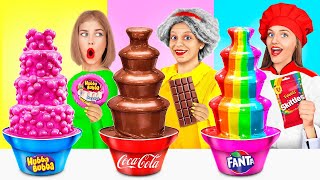 Me vs Grandma Cooking Challenge | Cake Decorating & Tasty Kitchen Hacks by Candy Land