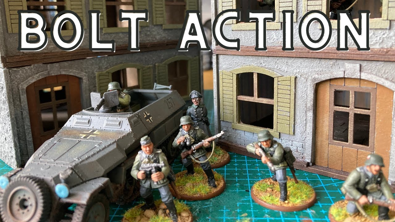 Starting Bolt Action: (Ep7) - MDF Terrain - Build | Paint