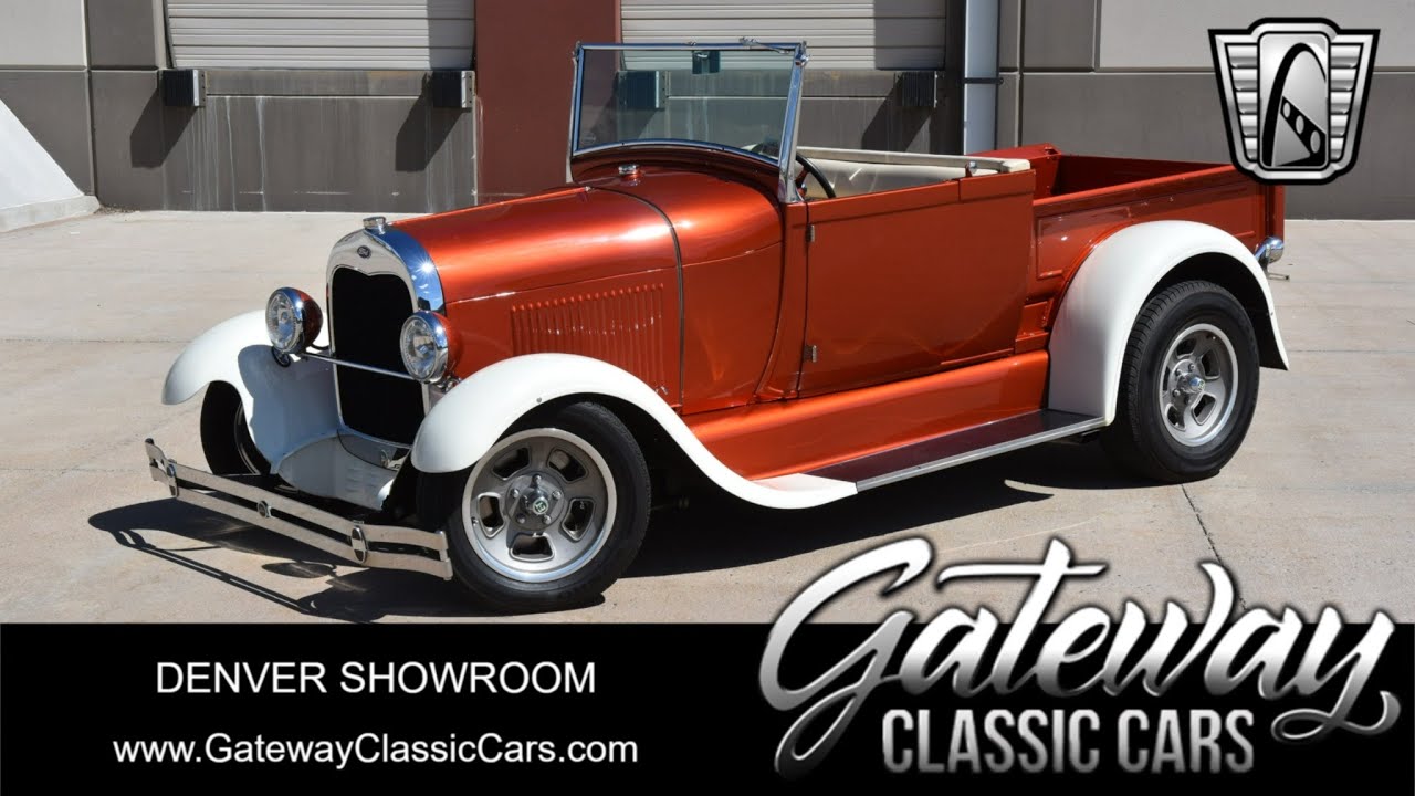 1516DEN 1929 Ford Model A Pick Up Gateway Classic Cars of Denver YouTube