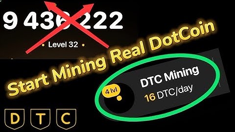 Dotcoin Claim Update DTC token | DotCoin Real token has officially started
