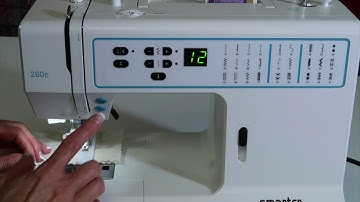 SMARTER by PFAFF 260c 23 Buttonhole