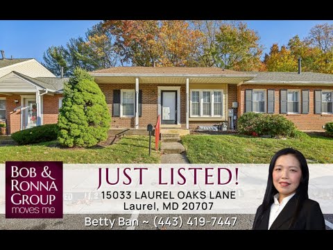 15033 Laurel Oaks Lane, Laurel, MD home video tour