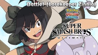 Battle Lorekeeper Zinnia With Lyrics - Pokémon Oras Super Smash Bros Ultimate Cover