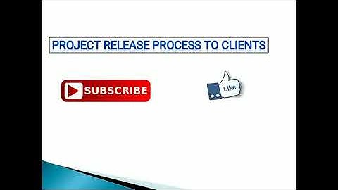 project release process to client organization