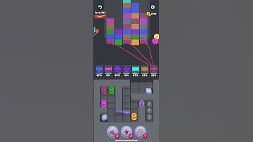 Knit Out Level 282 | Hard Level | Relaxing Music & Game Sounds #asmrgaming #knitout