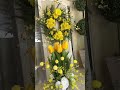 Yellow and Blue Floral Collection | Summer Front Door Decor Ideas with Designer Style