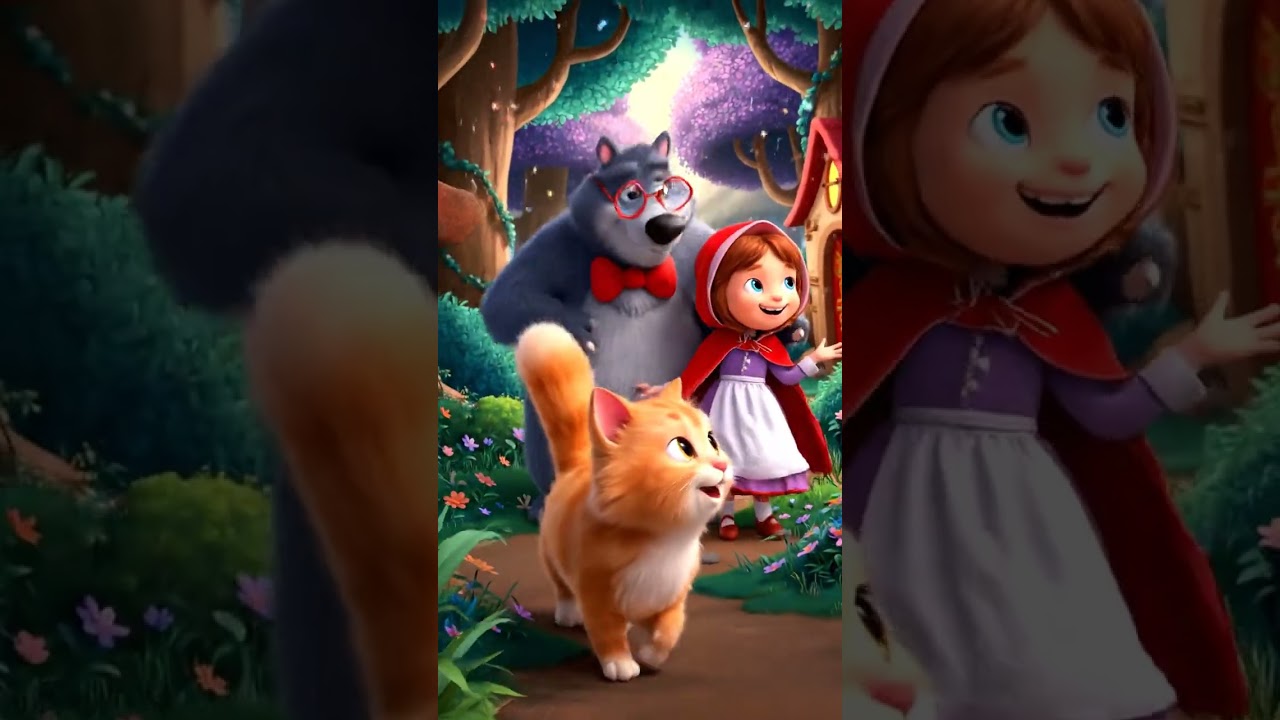 “Kitty’s Rainy Adventure” 🌧️