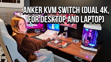 ULTIMATE Work & Gaming Setup? Anker KVM Switch (Dual 4K, For Desktop and Laptop) UNBOXING