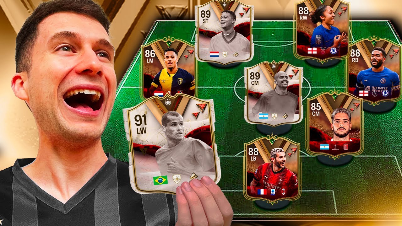 MONTEI UM TIME FULL DINASTIA E JOGUEI A WL! EA FC 24 ULTIMATE TEAM