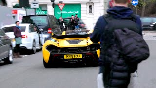 Guy brings out $3Million worth of McLaren P1 into central London!