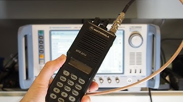 Motorola MTS2013 Sprachverschleierung Rohde & Schwarz CMA180