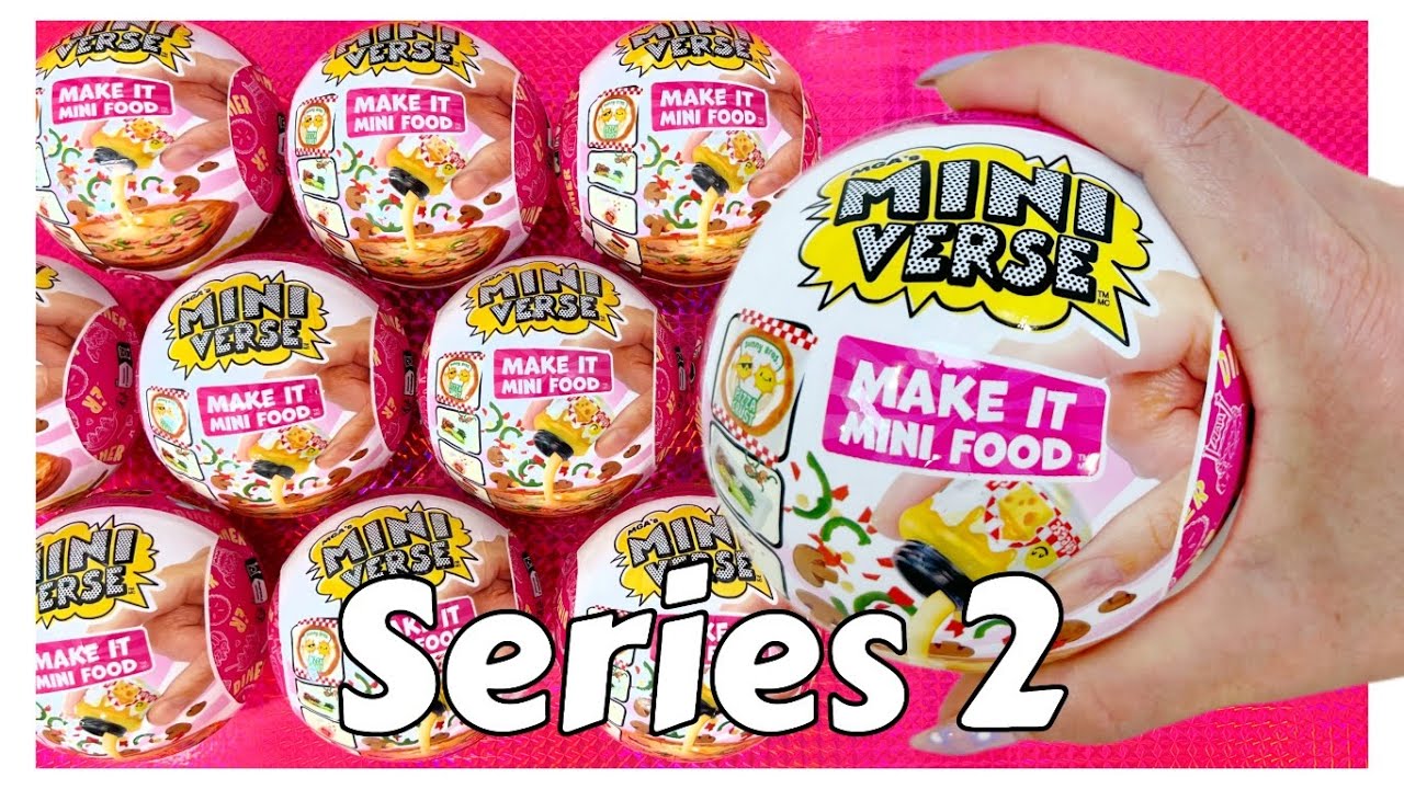 NEW!!! Mini Verse Make It Mini Food Series 2 MultiPack 
