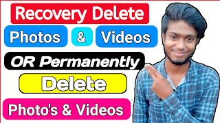 How to Recovery Delete Photos & Videos OR Delete Permanently Delete Photos & Videos 2020 in Hindi screenshot 4