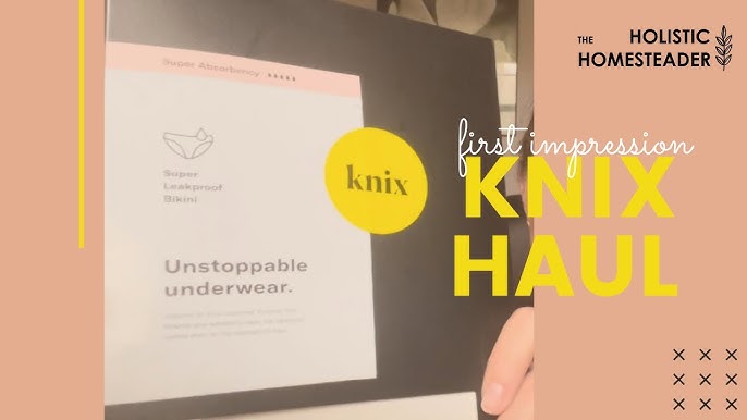 KNIX Leakproof Dream Short Review & Try On // THINX Sleep Short