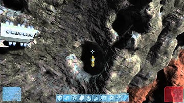 Space Engineers: Asteroids are deformable too