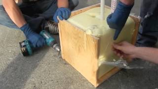 Wave Energy Converter Project 2013 - Marine Foam Test
