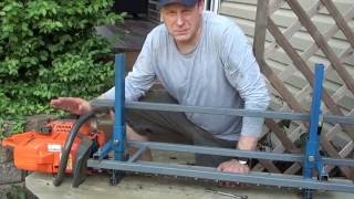 : How to use a Chainsaw Mill