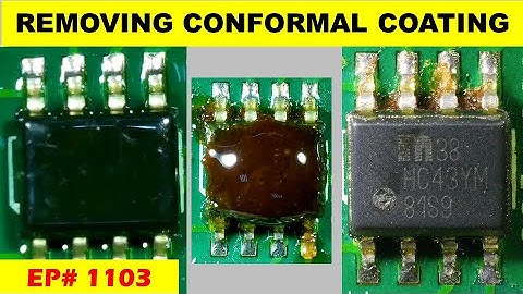 {1103} Removing Conformal Coating from electronics circuit boards