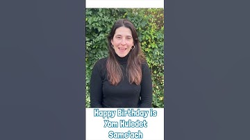 Thumbnail of Hebrew Word of the Day: Yom Huledet Sameach (Happy Birthday)