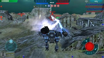 #ไทย War Robots Test server 2.9 (262) New medium weapon prototype [2017/05/06] Part 2 (Android) ไทย