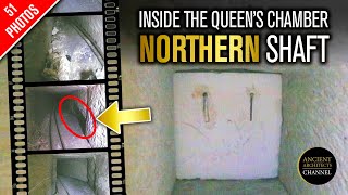 EXCLUSIVE: First Look Inside the Great Pyramid Queen's Chamber Northern Shaft | Ancient Architects