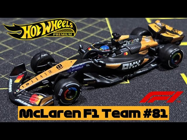 McLaren F1 Team (#81) | Hot Wheels Premium | Formula 1