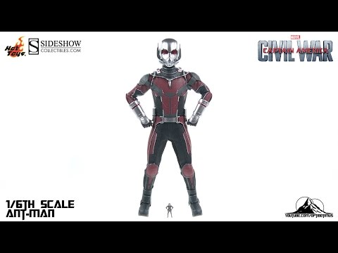 アメコミ HotToys Ant-Man/CAPTAIN AMERICA:CIVILWAR 1/6 Scale Captain America Civil War Movie Masterpiece Ant