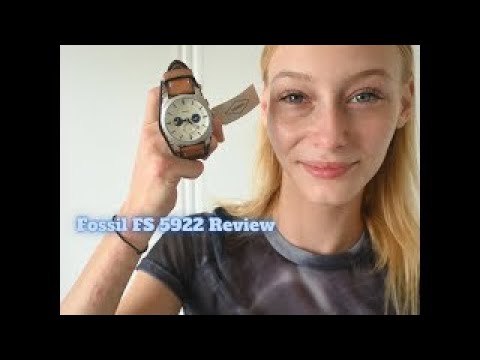 Verkauf Versandhandel Fossil Machine Chronograph Tan (Unboxing) Eco YouTube @UnboxWatches Watch Leather FS5922 