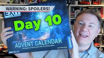 Exit the Game Advent Calendar Day 10 - The Mystery of the Ice Cave