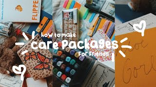 How To Make Care Packages for Friends! DIY Care Package Gift Ideas (Easy & Creative)