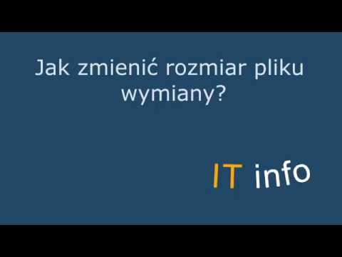 Wideo: Jak Zmienić Plik Wymiany