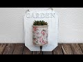 Cuelga llaves con maceta / Diy keyholder with pot (engl sub)