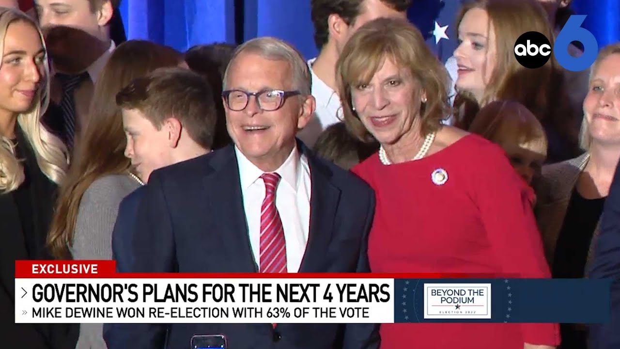DeWine talks next 4 years, reproductive rights, investments in Ohio in