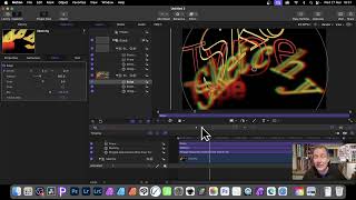 APPLE MOTION : Text Behaviour (Sketch / Wiggle Type) Tutorial
