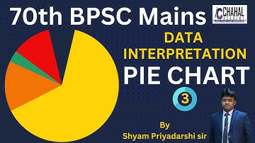70 BPSC MAINS  |  PIE CHART - PART 3 II  PYQ II  DATA INTERPRETATION  |   By Shyam Priyadarshi Sir