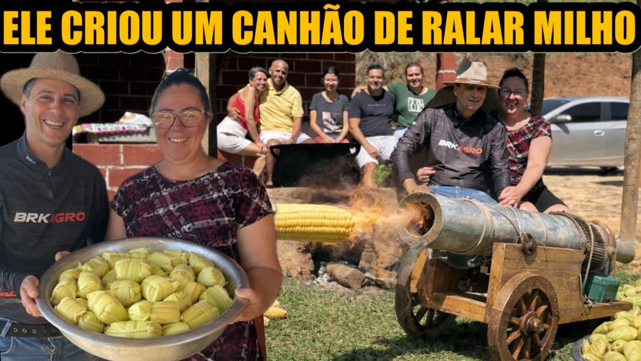 AGORA A NASA VEM, RALA MILHO MUITO FÁCIL 