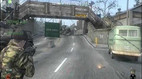 Black Ops: Tomahawk Across Map #4 on Convoy