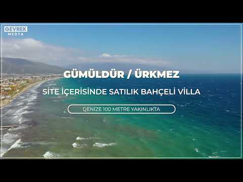 Seferihisar/Ürkmez'de Denize 50 metre Satılık Müstakil Ev