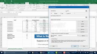 Week 14 - Using Excel Solver to Solve Optimization Problems (Linear Programming) - Part 1 (Arabic)